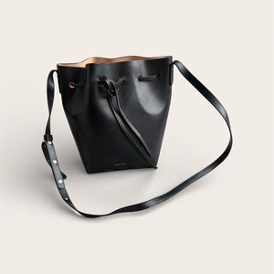 Mansur Gavriel mini Black Bucket Bag
